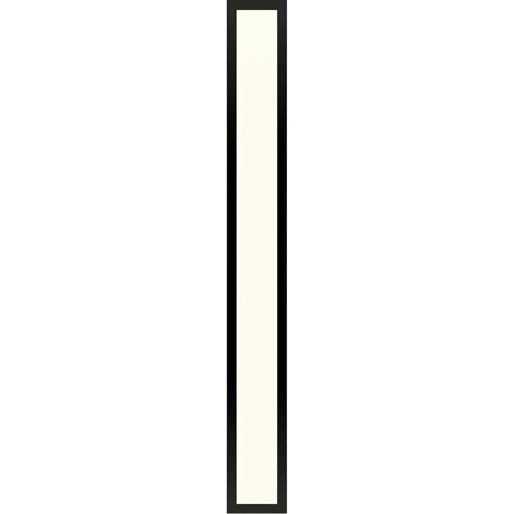 Robern Profiles Framed Lighting, 5'' X 40'' X 4-5/8'', Matte Black, 2700K Temperature (Warm Light) 3 Robern Profiles Framed Lighting, 5'' X 40'' X 4-5/8'', Matte Black, 2700K Temperature (Warm Light)