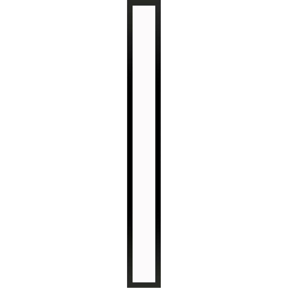 Robern Profiles Framed Lighting, 5'' X 40'' X 4-5/8'', Matte Black, Variable 2700K To 5600K Temperature (Warm To Cool Light) 3 Robern Profiles Framed Lighting, 5'' X 40'' X 4-5/8'', Matte Black, Variable 2700K To 5600K Temperature (Warm To Cool Light)