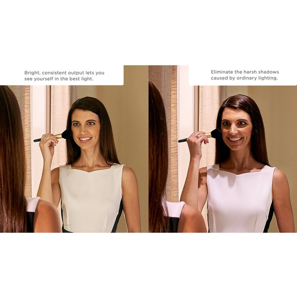 Robern Profiles Framed Lighting, 5'' X 40'' X 4-5/8'', Matte Black, 2700K Temperature (Warm Light) 8 Robern Profiles Framed Lighting, 5'' X 40'' X 4-5/8'', Matte Black, 2700K Temperature (Warm Light) - Image 6