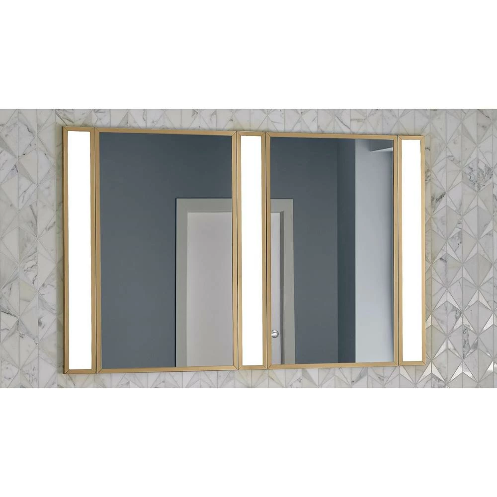 Robern Profiles Framed Lighting, 5'' X 40'' X 4-5/8'', Matte Black, Variable 2700K To 5600K Temperature (Warm To Cool Light) 6 Robern Profiles Framed Lighting, 5'' X 40'' X 4-5/8'', Matte Black, Variable 2700K To 5600K Temperature (Warm To Cool Light) - Image 4