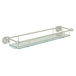 Rohl Edwardian™ Wall Mount Tempered Glass Vanity Shelf