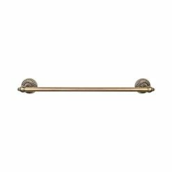 Top Knobs Tuscany Bath Towel Bar 18 Inch Single German Bronze