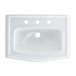 TOTO Toto® Clayton® Rectangular Self-Rimming Drop-In Bathrrom Sink For 8 Inch Center Faucets, Cotton White -Bathroom Supplies Sales 2024 TOT ENGLMNY6QH2ETAOC9ZCV
