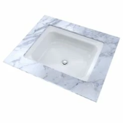 TOTO Toto® Guinevere® Rectangular Undermount Bathroom Sink With Cefiontect, Cotton White 7 TOTO Toto® Guinevere® Rectangular Undermount Bathroom Sink With Cefiontect, Cotton White -Bathroom Supplies Sales 2024 TOT EQKHAZEDVGVFCU58NRF9