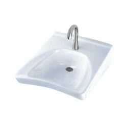TOTO 4'' Ctr Wall Mt Hdcp Lavatory For Soap Dispenser--Cotton