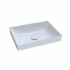 TOTO Toto® Kiwami® Rectangular 20'' Vessel Bathrroom Sink With Cefiontect, Cotton White -Bathroom Supplies Sales 2024 TOT LT475GR 01