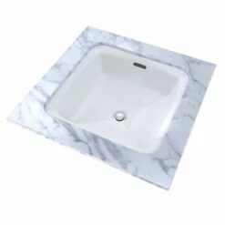 TOTO Toto® Connelly™ Square Undermount Bathroom Sink With Cefiontect, Cotton White -Bathroom Supplies Sales 2024 TOT UDNFRPS84KZGFZR4EMNC